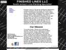 Website Snapshot of Finished lines LLC
