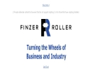 Website Snapshot of Finzer Roller Co.