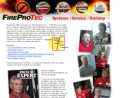 Website Snapshot of Fireprotec Fire & Safety