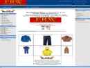 Website Snapshot of Fire Resistant Wear