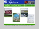Website Snapshot of First Impressions Sign & Design, Inc.