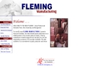 Website Snapshot of Fleming Mfg. Co.
