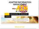 Website Snapshot of ADAPTIVE INFORMATION MANAGEMENT LLC