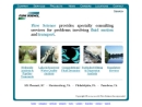 Website Snapshot of Flow Science