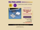 Website Snapshot of F M J Pad Lock Computer Security