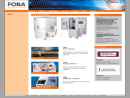 Website Snapshot of Foba North Ameirca Laser Systems
