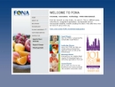 Website Snapshot of FONA International, Inc.
