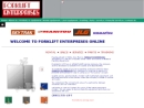 Website Snapshot of Forklift Enterprises Inc