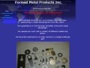 FORMED METAL PRODUCTS, INC.
