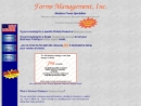 Website Snapshot of FORMS MANAGEMENT INC