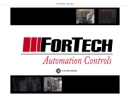 Website Snapshot of Fortech, Inc.
