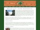 Website Snapshot of Fortner Hardwoods, Inc., B. J.