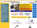 Website Snapshot of DENISE MCDONALD (DBA FOUNDERS T FOUNDERS TELECOM
