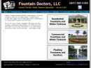 Website Snapshot of FOUNTAIN DOCTORS, LLC