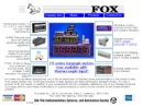Website Snapshot of Fox Meter Inc.