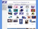 Website Snapshot of Fluid Process Equipment, Inc.