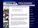 Website Snapshot of Ferrous Processing & Trading