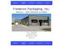Website Snapshot of Frederick Packaging Inc.