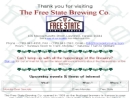 FREE STATE BREWING CO INC