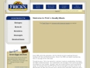 Website Snapshot of Frick's Meat Products, Inc.