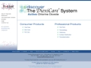 Website Snapshot of Frontier Pharmaceutical, Inc.