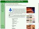 Website Snapshot of FROST HARDWOOD LUMBER CO