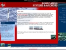 Website Snapshot of Foundation Systems & Anchors