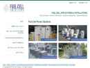 Website Snapshot of Fuel Cell Solutions, LLC