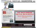 Website Snapshot of FULL METAL ROOFING, INC