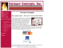 Website Snapshot of Furnace Concepts, Inc.