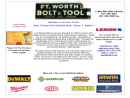 Website Snapshot of Fort Worth Bolt & Tool Co.