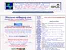 Website Snapshot of GAGING.COM, LLC