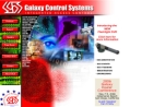 Website Snapshot of Galaxy Control Systems