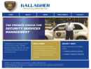 Website Snapshot of GALLAGHER SECURITY GUARDS