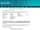 Website Snapshot of Gambit Corp.
