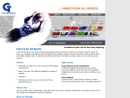 Website Snapshot of Game Time Fabrics, Inc.