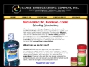 Website Snapshot of Gamse Lithographing Co., Inc.