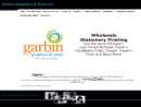Website Snapshot of Garbin Graphics & Print, Inc.