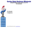 Website Snapshot of GARDEN STATE HARDWARE