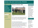 Website Snapshot of GARNER, CITY OF