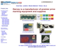 Website Snapshot of Garvey Products