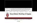 Website Snapshot of Gary-Hobart Roofing Co Inc