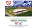 Website Snapshot of Gaskets & Seals Fabricators