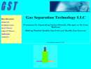 Website Snapshot of Gas Separation Technology LLC