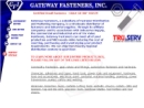Website Snapshot of GATEWAY FASTENERS, LLC
