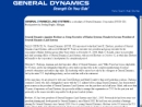 Website Snapshot of General Dynamics Land Systems