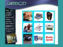 Website Snapshot of GEBCO OF HAWAII INC