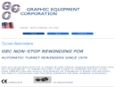 Website Snapshot of Graphic Equipment Corp.