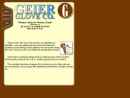 Website Snapshot of Geier Glove Co.