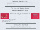 Website Snapshot of California Standoff, Inc.